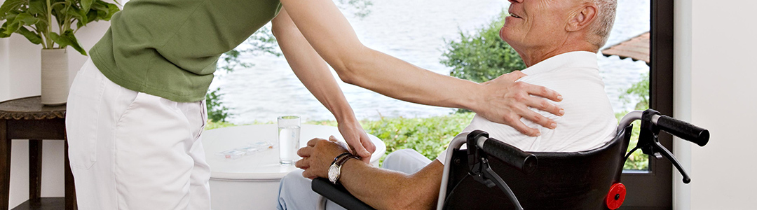 une personne handicapée