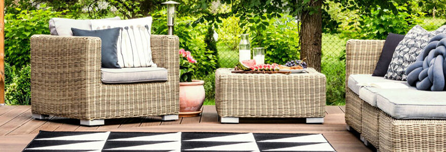 Acheter un salon de jardin design